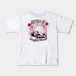 Japan Grand Prix,  Suzuka Circuit, formula 1 Kids T-Shirt